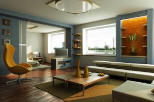 livingroom using feng shui colors