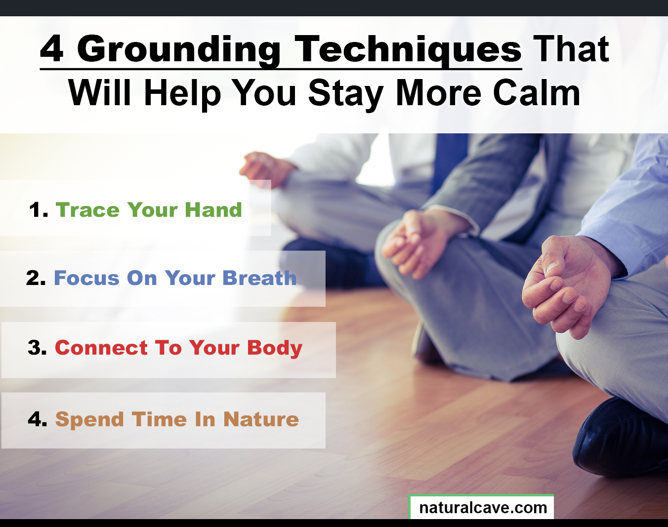 grounding techniques infographic