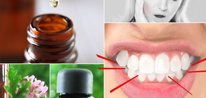 Essential oils for teeth grinding